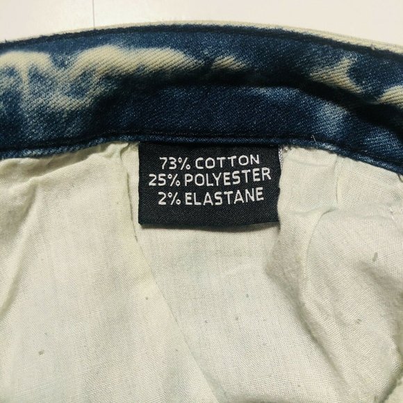 Soho Babe Skinny Distressed Moto Zipper Jeans - Picture 10 of 12